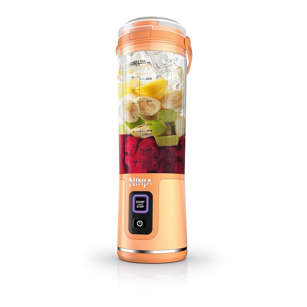 Ninja Blast ポータブルブレンダー 530ml Ninja Blast™ Black 18 oz Portable Blender | Ninja® Canada