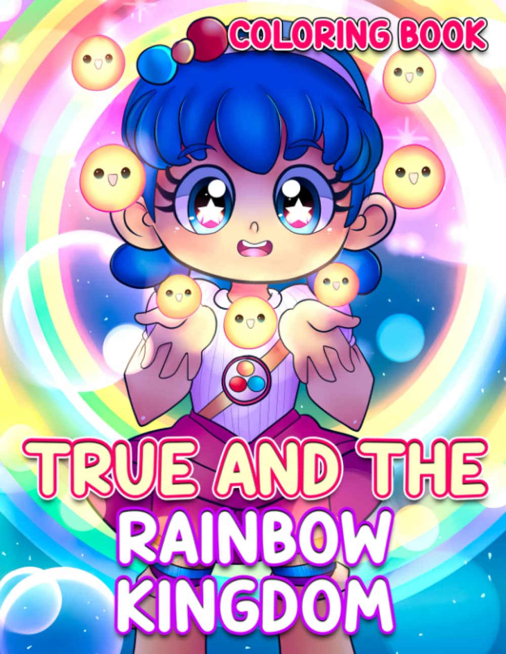 The Coloring Book: Adorable Characters Coloring Pages For Teens, Adults To Have Fun And Relax | Gift Idea For Animation Lovers