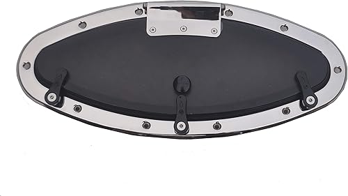 Miniatura 8 de Galamarine Boat PortholePortlight HatchWindow- Apertura en forma de ojo de acero inoxidable para barcoyatenáuticoRV