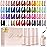 Beautpal 40 PCS Gel Nail Polish Set All Seasons Collection 36 Colors Gel Polish 7ml Popular Nude Pink Pastel Nail Polish Starter Kit for Nail Art DIY at Home