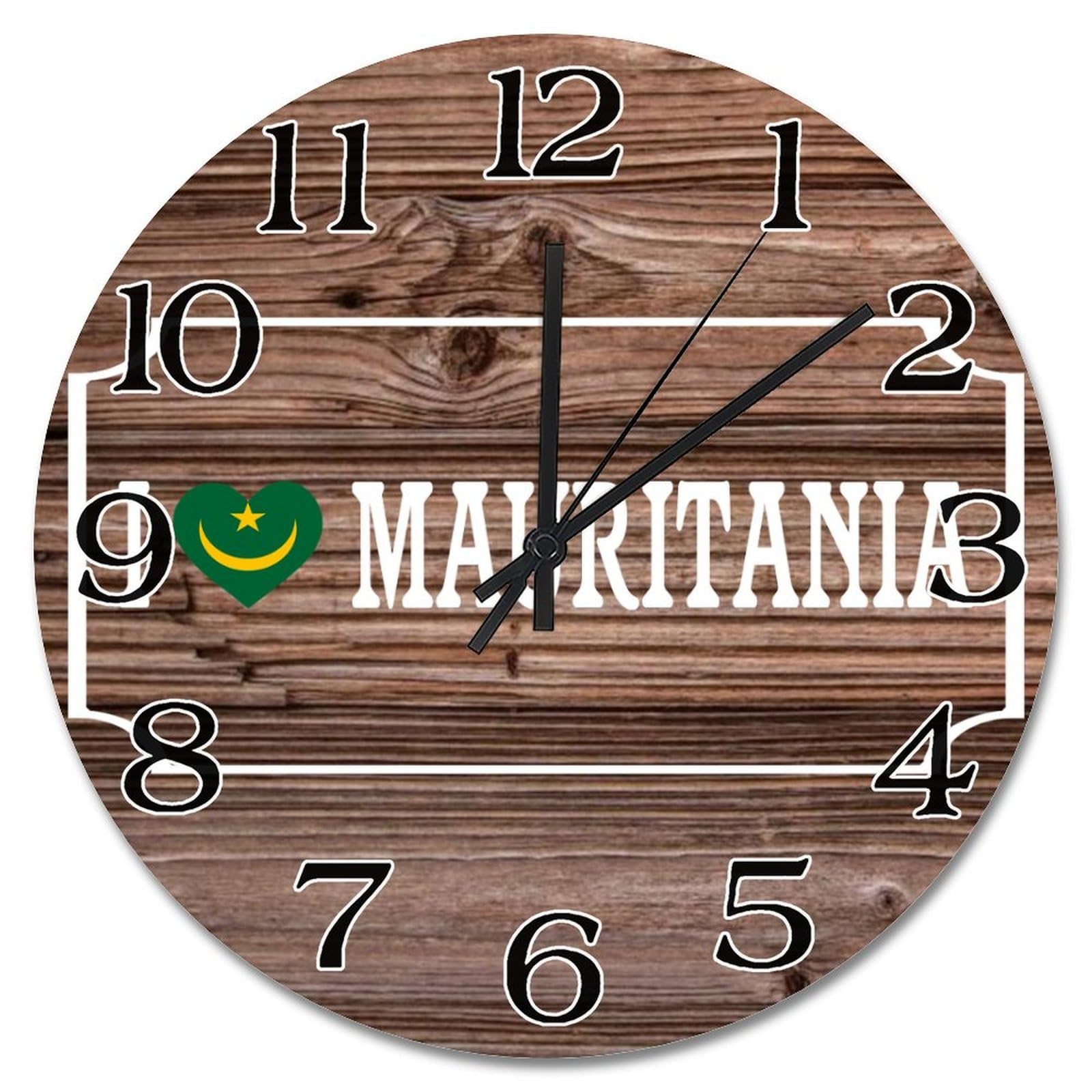Horloge murale Mauritanie ronde pour sublimer votre cuisine ou salon