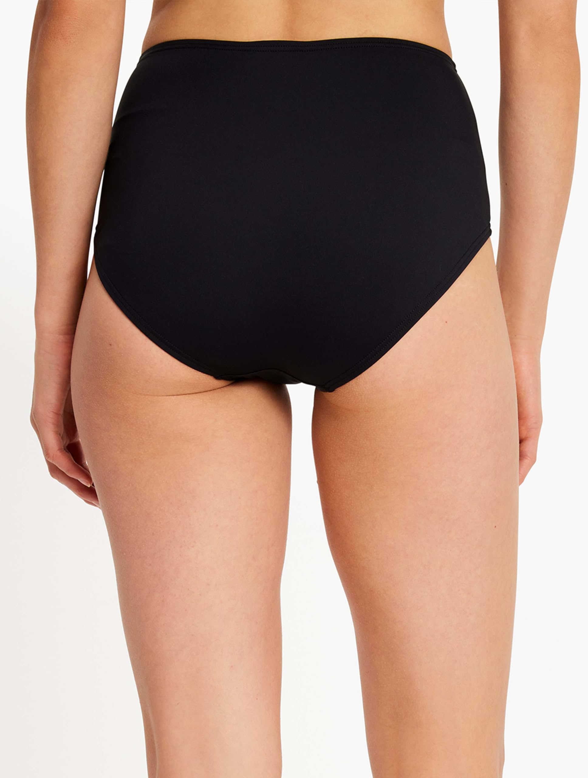 Kate Spade New York Solid High Waist Bottom Bragas de Bikini Mujer