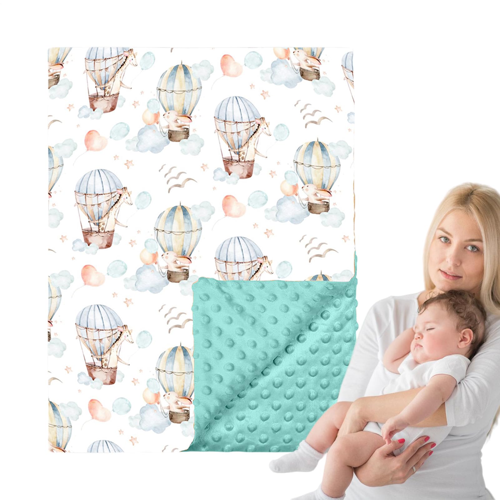 Couverture mousseline respirante pour lit bébé et linge hypoallergénique