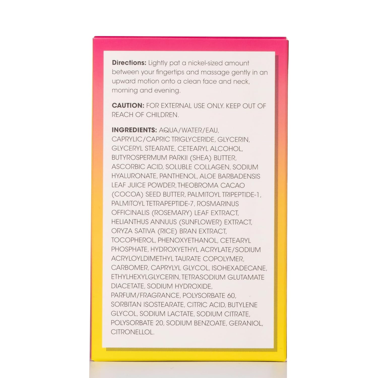 Brightening Face Moisturizer W/Vitamin C + Hyaluronic Acid | Collagen Peptides Firming Neck & Face Cream | Facial Moisturizer Eye Cream | Anti Aging Face Lotion For Women, 2.5 Fl Oz - Image 6