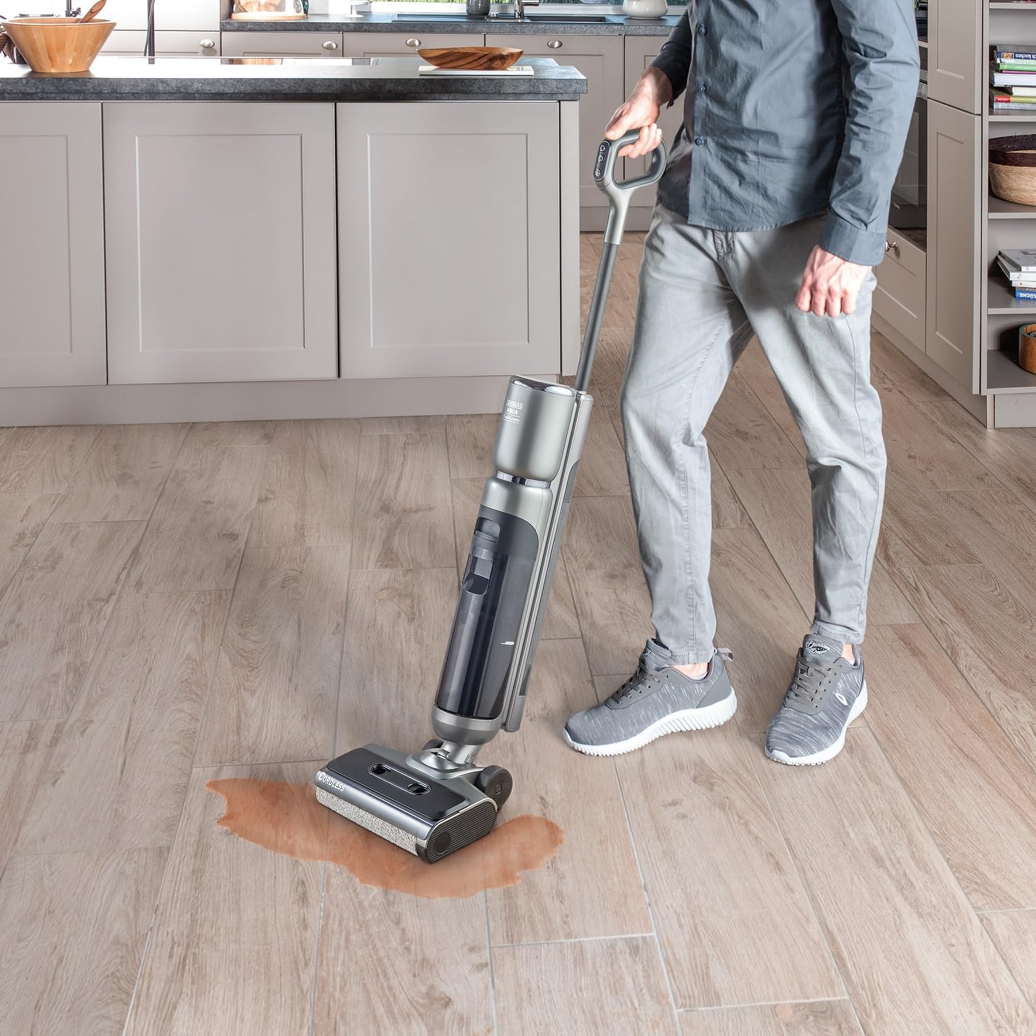 THOMAS Aqua FLOORCLEANER Cordless, Anthrazitgrau, Anthrazit