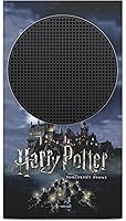 Vista 2 de Head Case Designs Calcomanía de vinilo con licencia oficial del castillo de Harry Potter, funda de vinilo para juegos compatible con consola Xbox