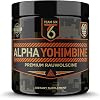 ALPHA YOHIMBE (YOHIMBINE) – Clinically Proven Fat Burner & Weight Loss Supplement, 3rd Party Tested For Purity & Potency, 60 Veggie Capsules