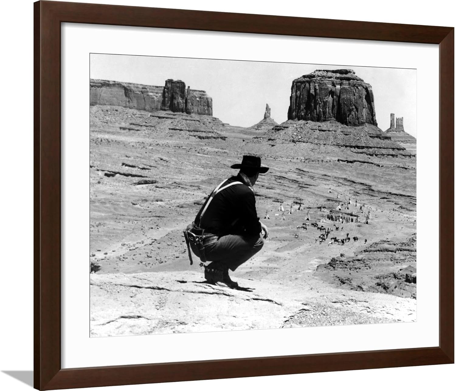 Art.com Wall Art Prints The Searchers, John Wayne, 1956, People Decor, 16" x 12"