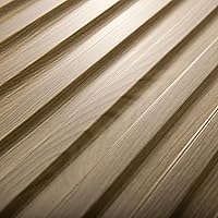 Vista 27 de Art3d Panel de pared de listones, panel texturizado acanalado 3D 12-Azulejos 19.7 x 19.7 pulgadas. - Nogal