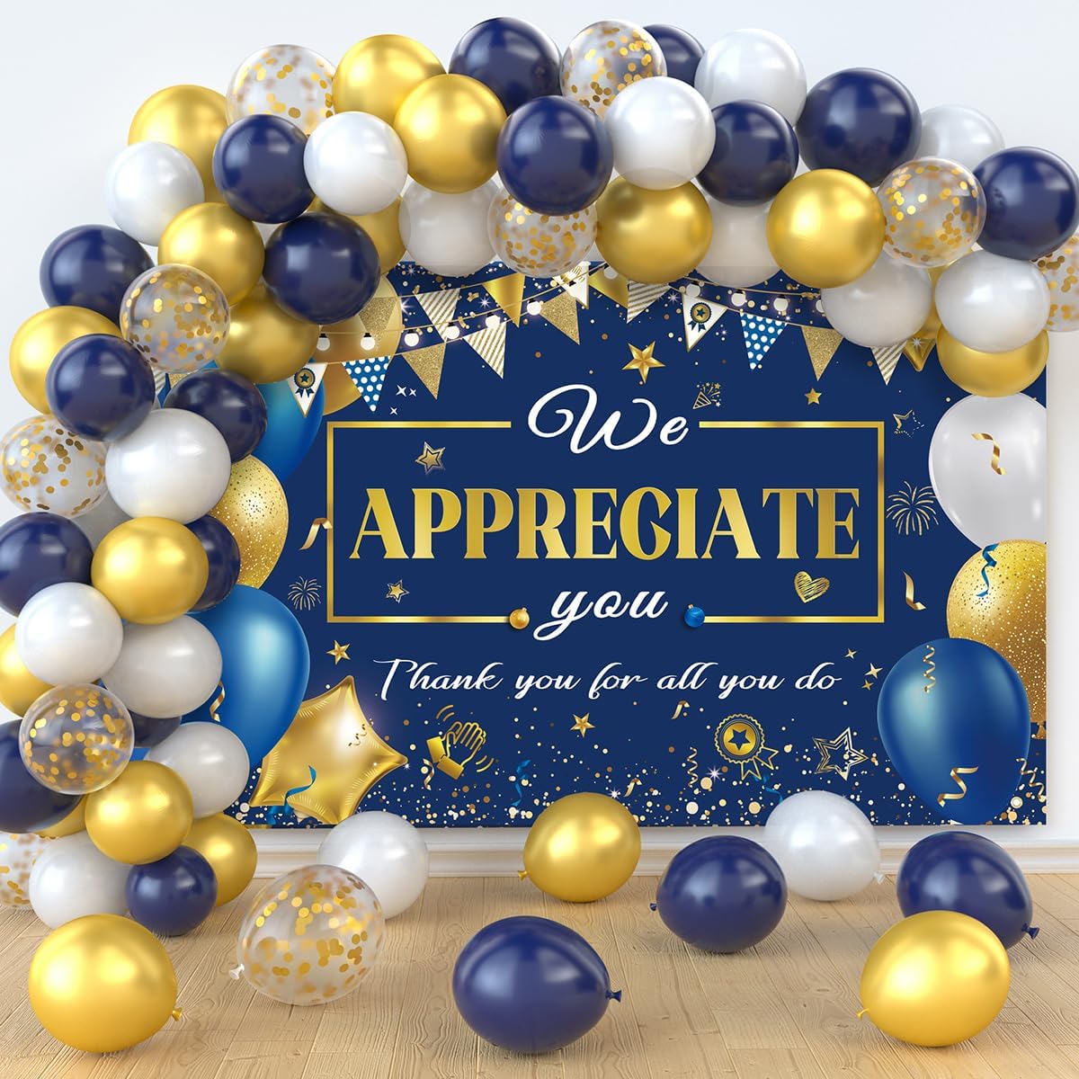 Amazon.com: Jumpama Thank You for All You Do Decorations We Appreciate ...
