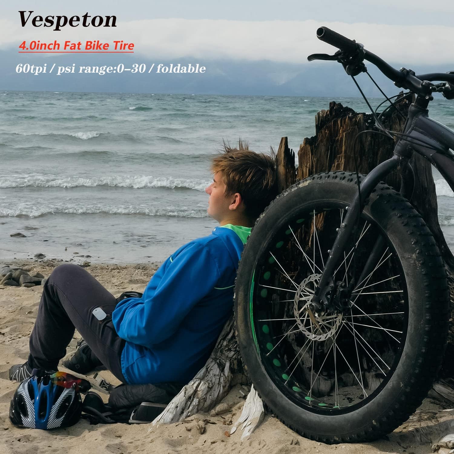 20x4.0/26x4.0 inch Fat Bike Tire 60TPI for Electric Bike Fat Bicycle Tire 4.0 inch Mountain Bike Tire