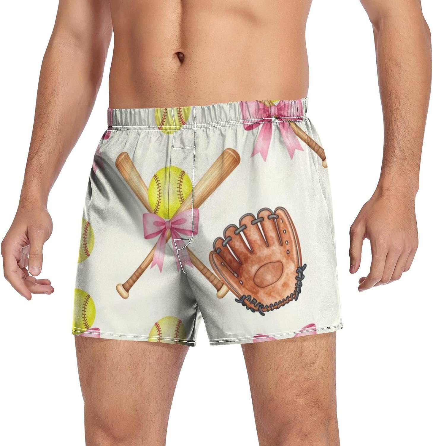 GuoChe Men’s Boxer Shorts Stretch Fabric Stretch Fabric Comfortable Sleepwear Fashion image 4