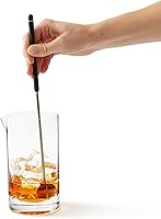 Vista 6 de Rabbit Cuchara giratoria de cóctel con mango giratorio, mezcla cócteles artesanales con precisión, utensilios de bar esenciales para remover bebidas