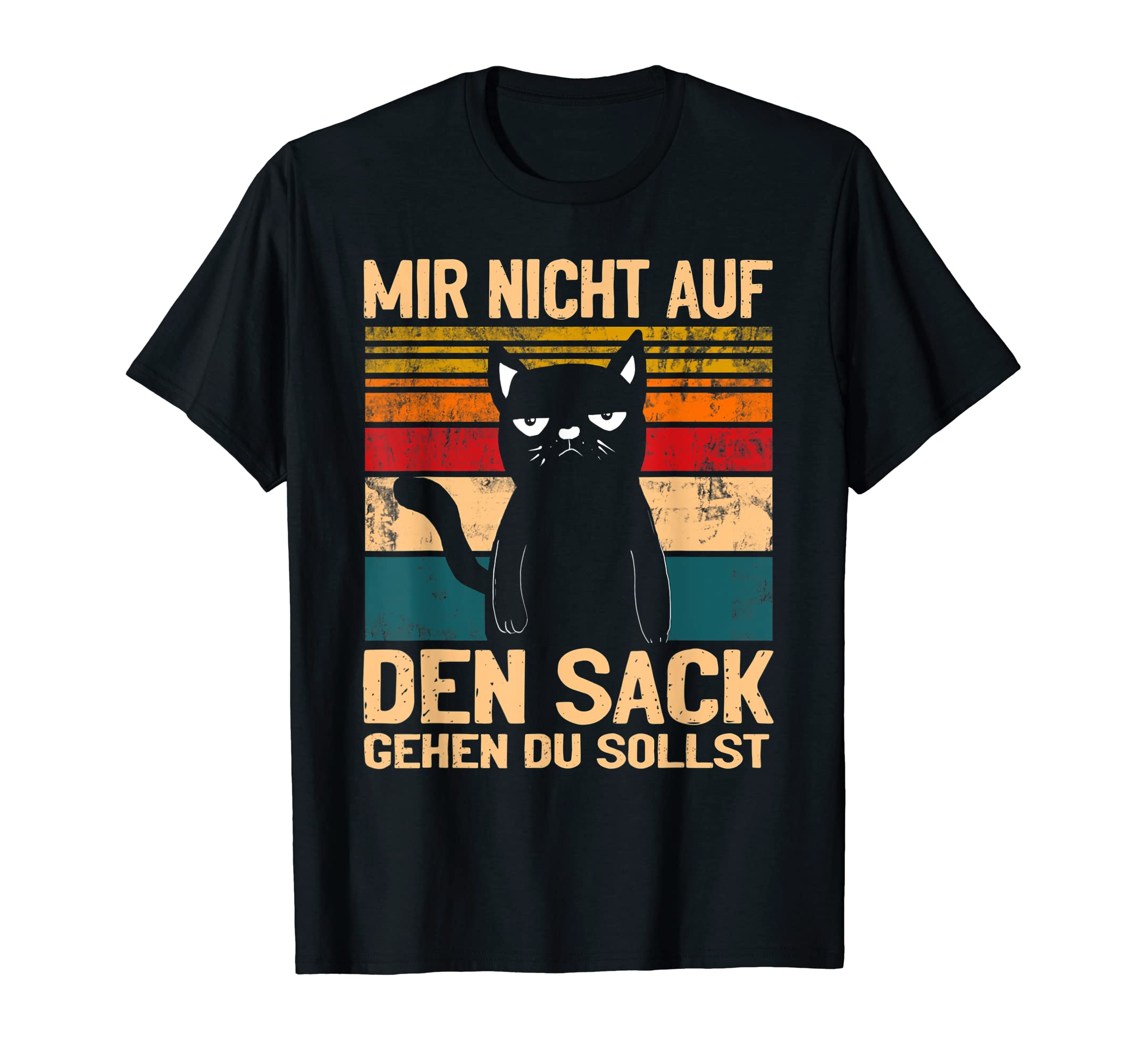 Mir nicht auf den Sack gehen du sollst Kiez Cat Vintage T-Shirt