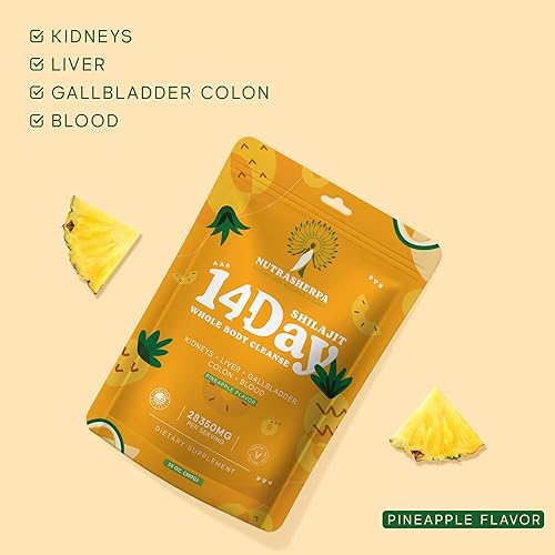 Miniatura 3 de Shilajit 14 días de limpieza de cuerpo entero