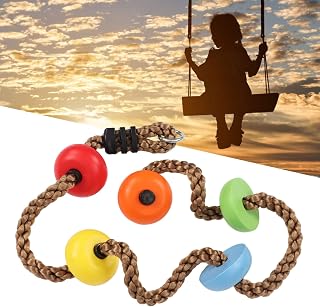 Tree Swing for Kids, Children Climbing Disc Swing Rope Garden Backyard Outdoor Swing Disc Climbing Equipment