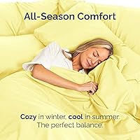 Vista 50 de Sábana encimera de bolsillo profundo, más suave que el algodón egipcio, 1 sábana encimera para colchón tamaño Queen