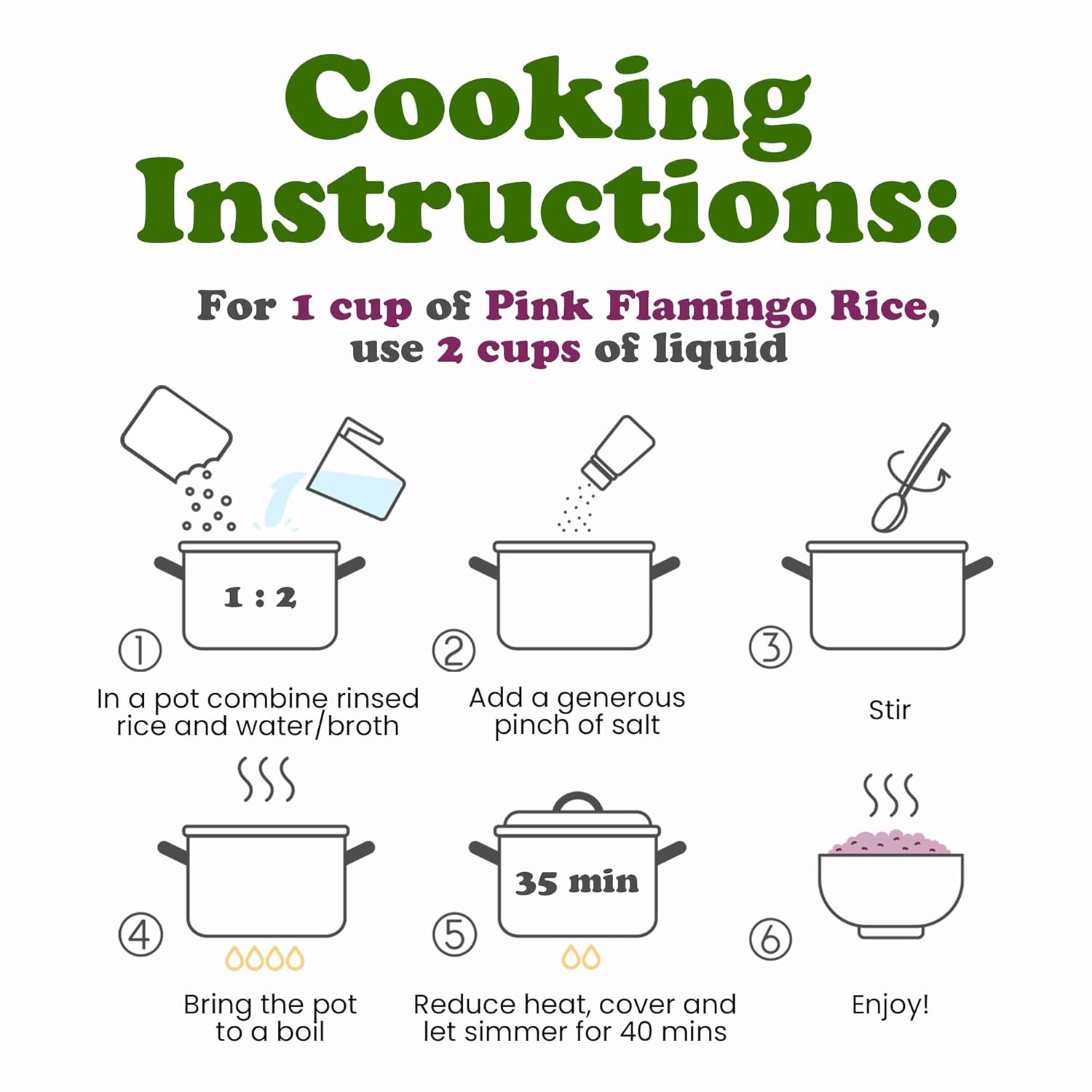 Food to Live Organic Pink Flamingo Rice, 5 Pounds – Italian Aromatic Rice, Ideal for Salads, Bowls, Pilaf and Sides, Non-GMO, Vegan, Kosher, Bulk