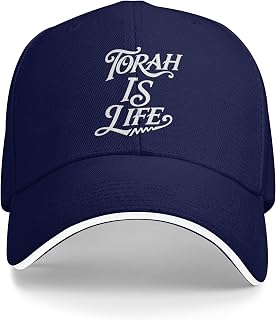 Sandwich Baseball Cap for Men & Women, 3-Layer Contrast Design Adjustable Hat Daily Wear, Outdoor & Casual Outings