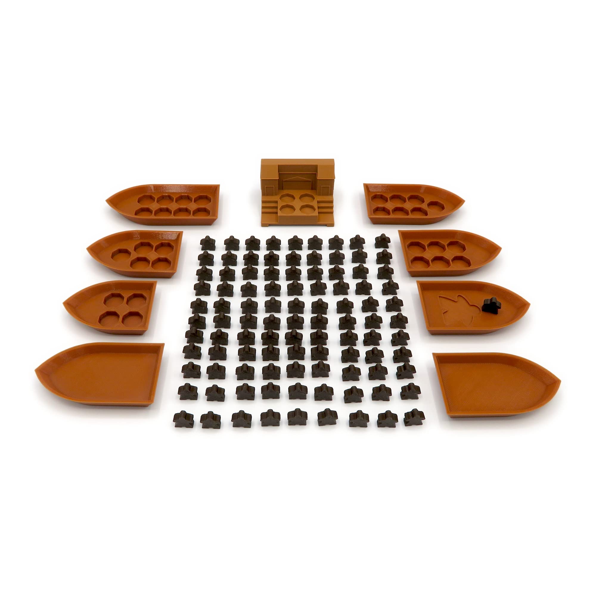 BGExpansions Puerto Rico Complete Upgrade Pack - 109 Pieces: Board Game Accessory, 12+ Years, Strategy, Colonial