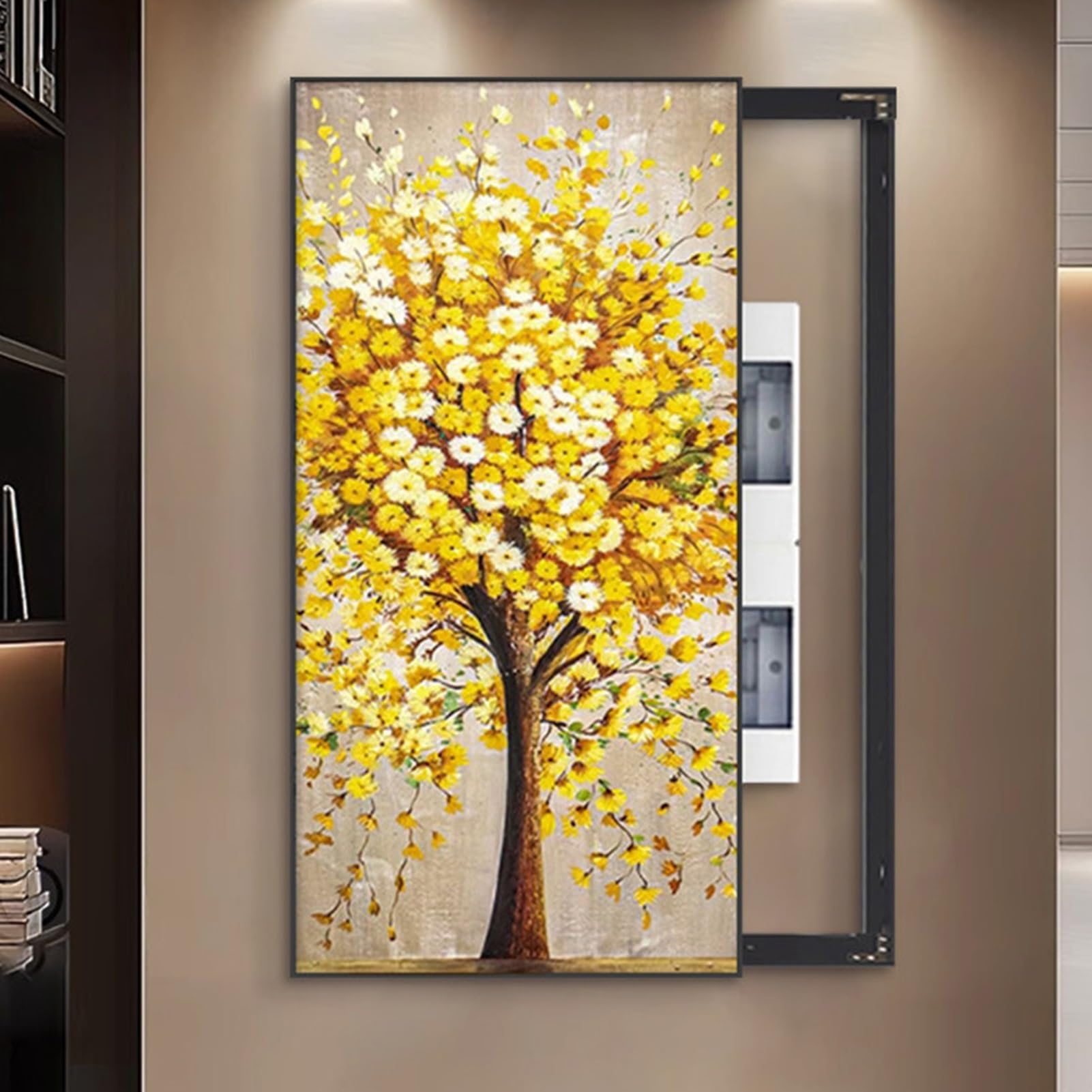 Medidor Eléctrico Pintura Decorativa, Cubierta Para Caja De Fusibles