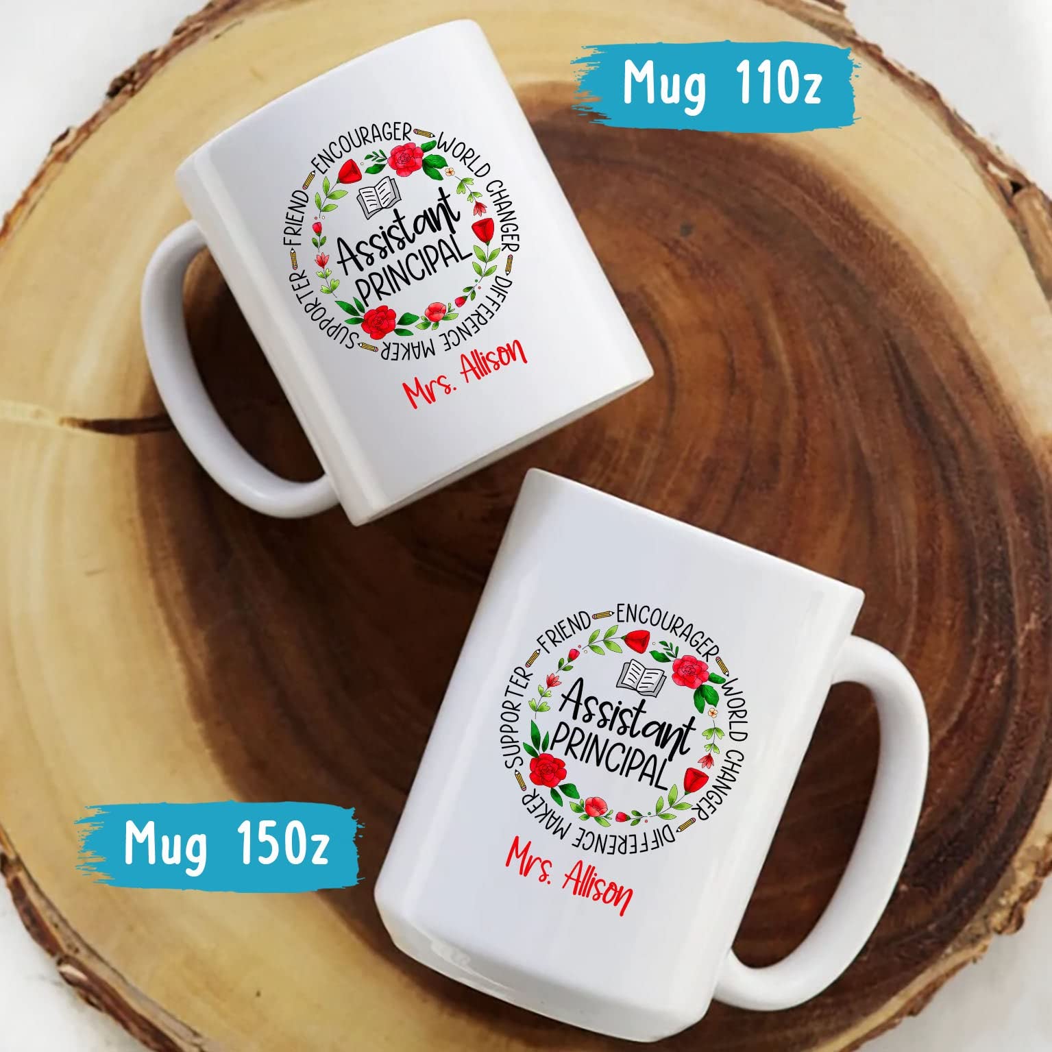 Teacher Nutritional Facts Teacher Appreciation Funny Coffee Mug
