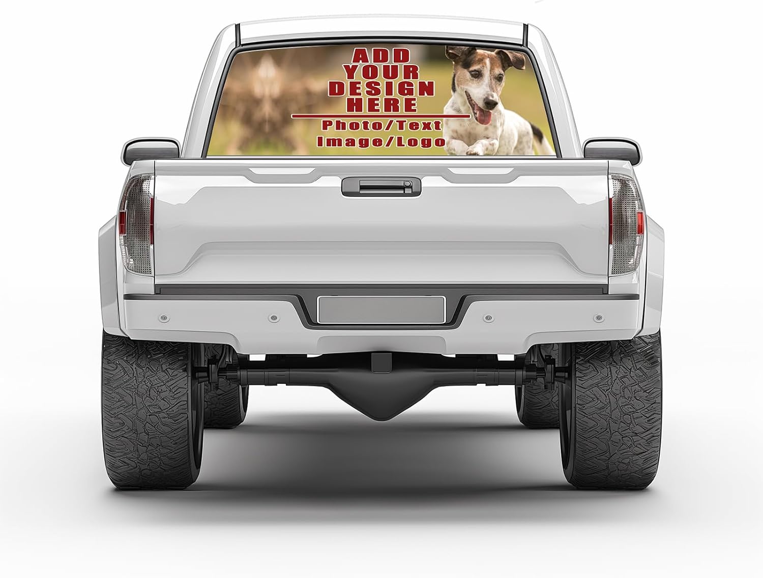 IOACIY Custom Rear Window Graphic Decals for Trucks