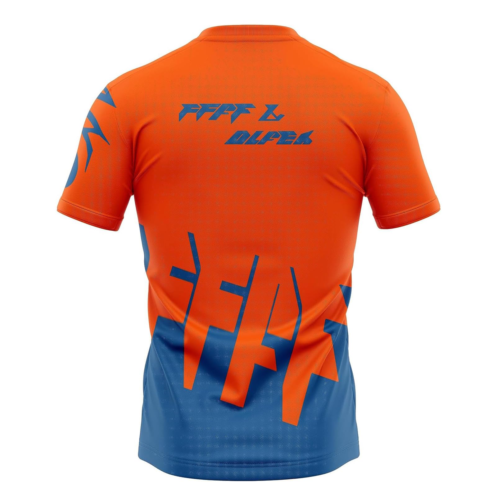 FFFF & OLFEH Camiseta de Ciclismo Manga Corta Hombre Bicicleta Verano MTB