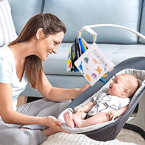 Miniatura 7 de Richgv Juguetes para bebés de 6 a 12 meses, libros de dinosaurios en 3D, juguetes para bebés, libros para bebés de 0 a 6 a 12 meses, juguetes