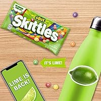 Vista 4 de Skittles Caramelos con sabor agrio, 1.8 onzas