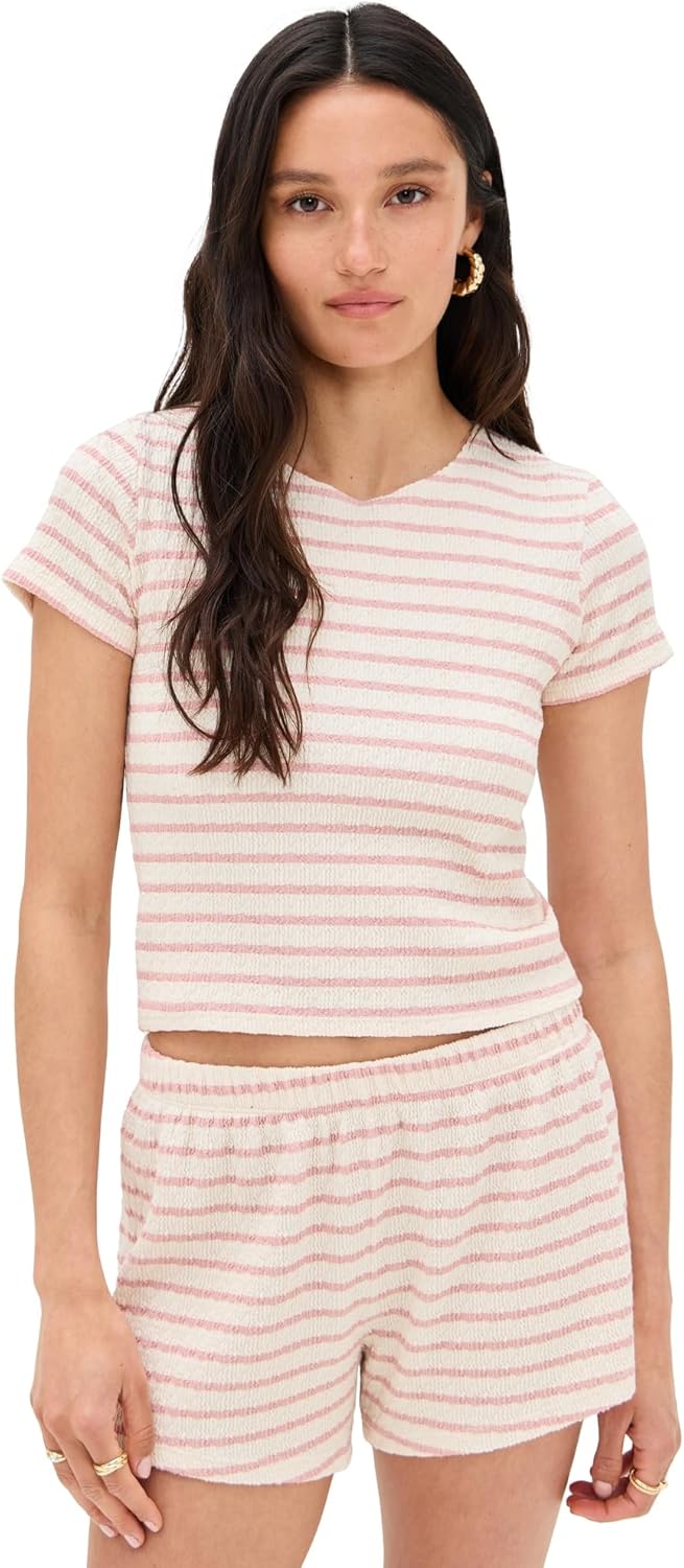 LE BOP Women's Eloise Striped Tee