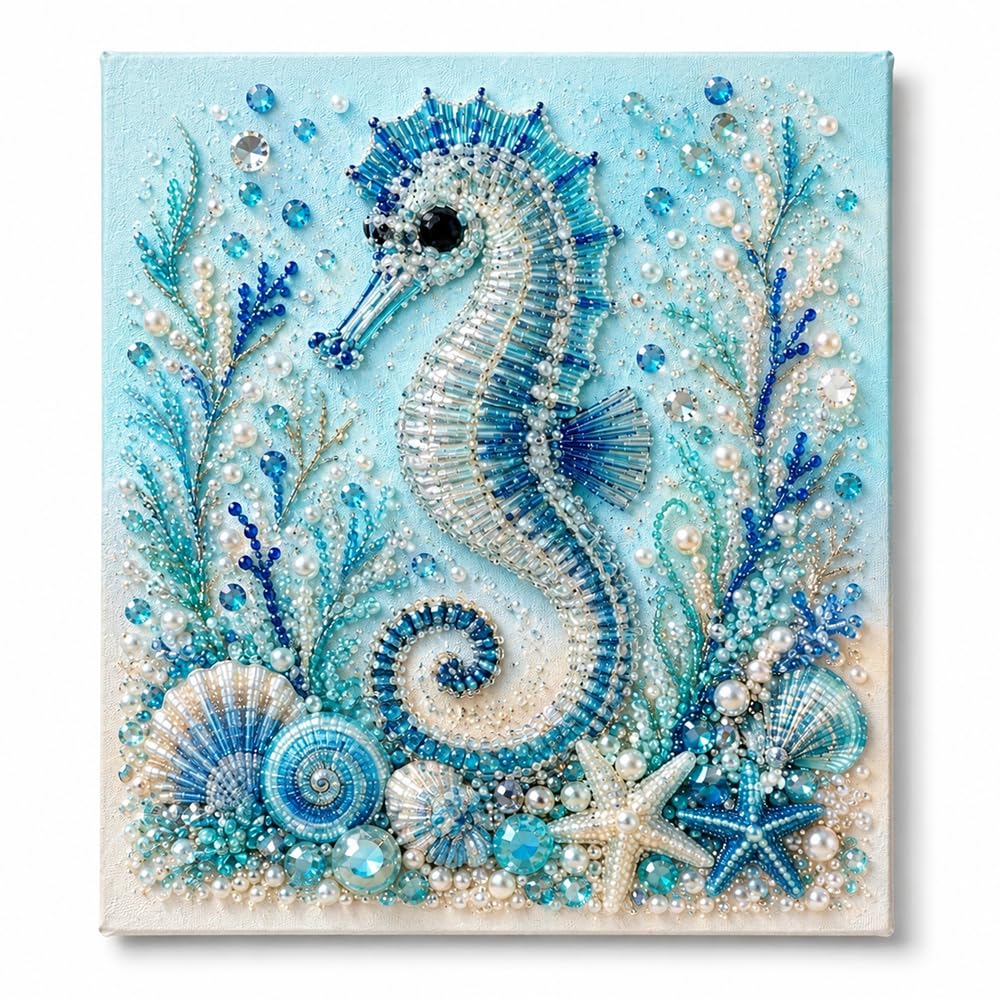 Ocean Pearl Art DIY Kit, Octopus 3D Mosaic Wall Decor