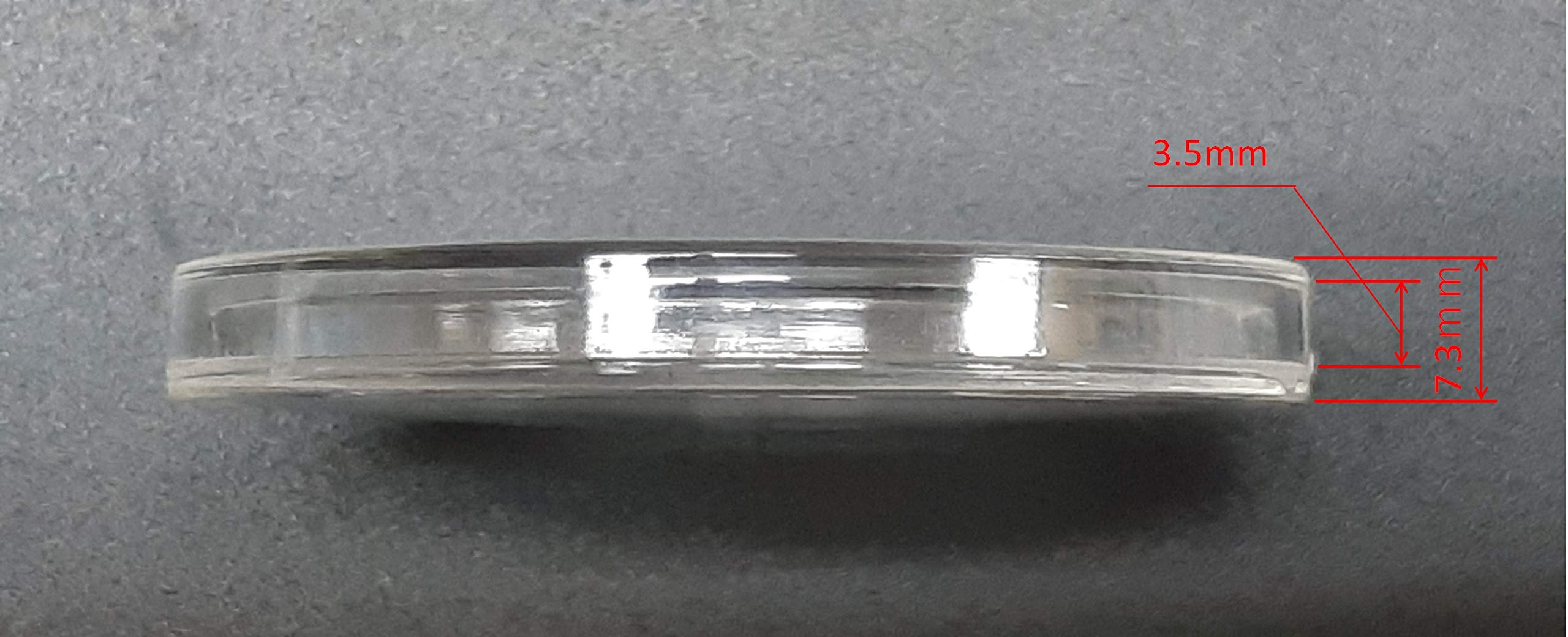 Amazon | 38mm 12個入り コインカプセル メイプル銀貨用 1オンス