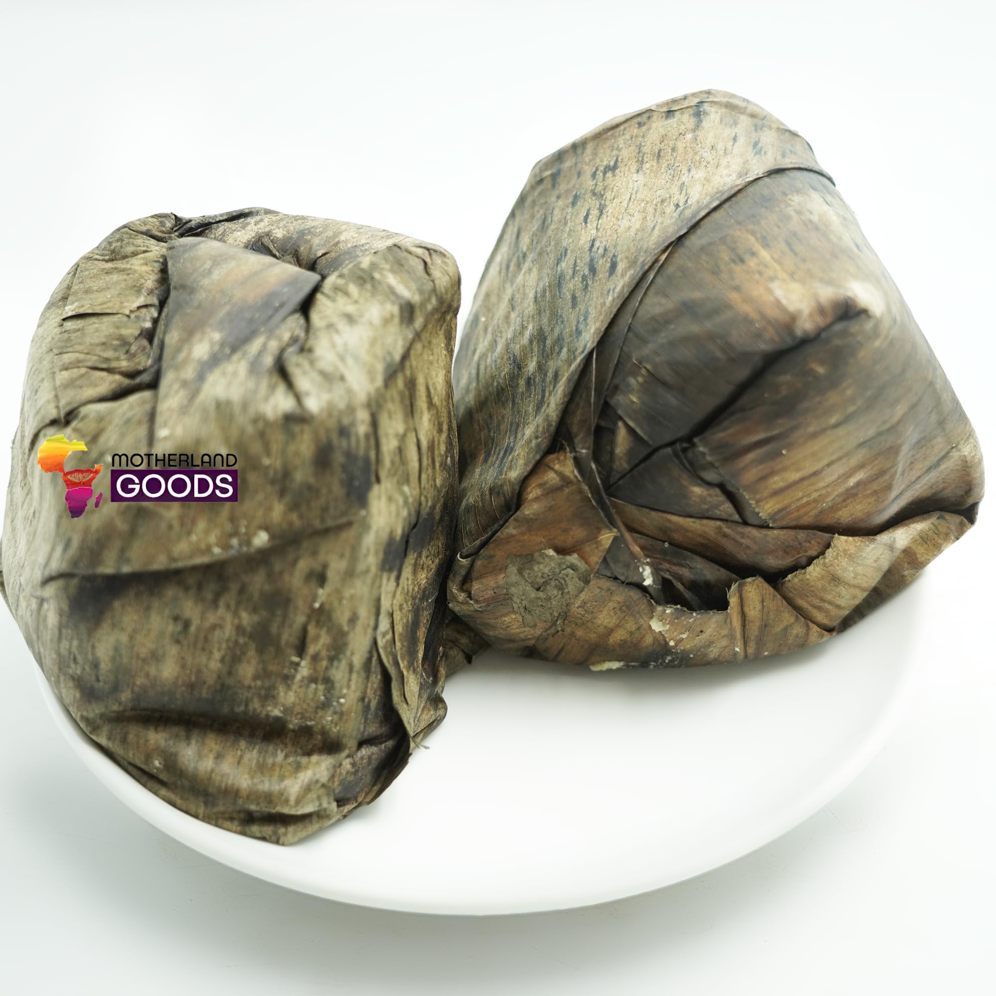 Authentic Ghanaian Kenkey– Traditional Fermented Corn & Cassava Dough – Ready to Eat – Perfect for Soups, Stews & Pepper Sauce (2 Packs, Fante Kenky)