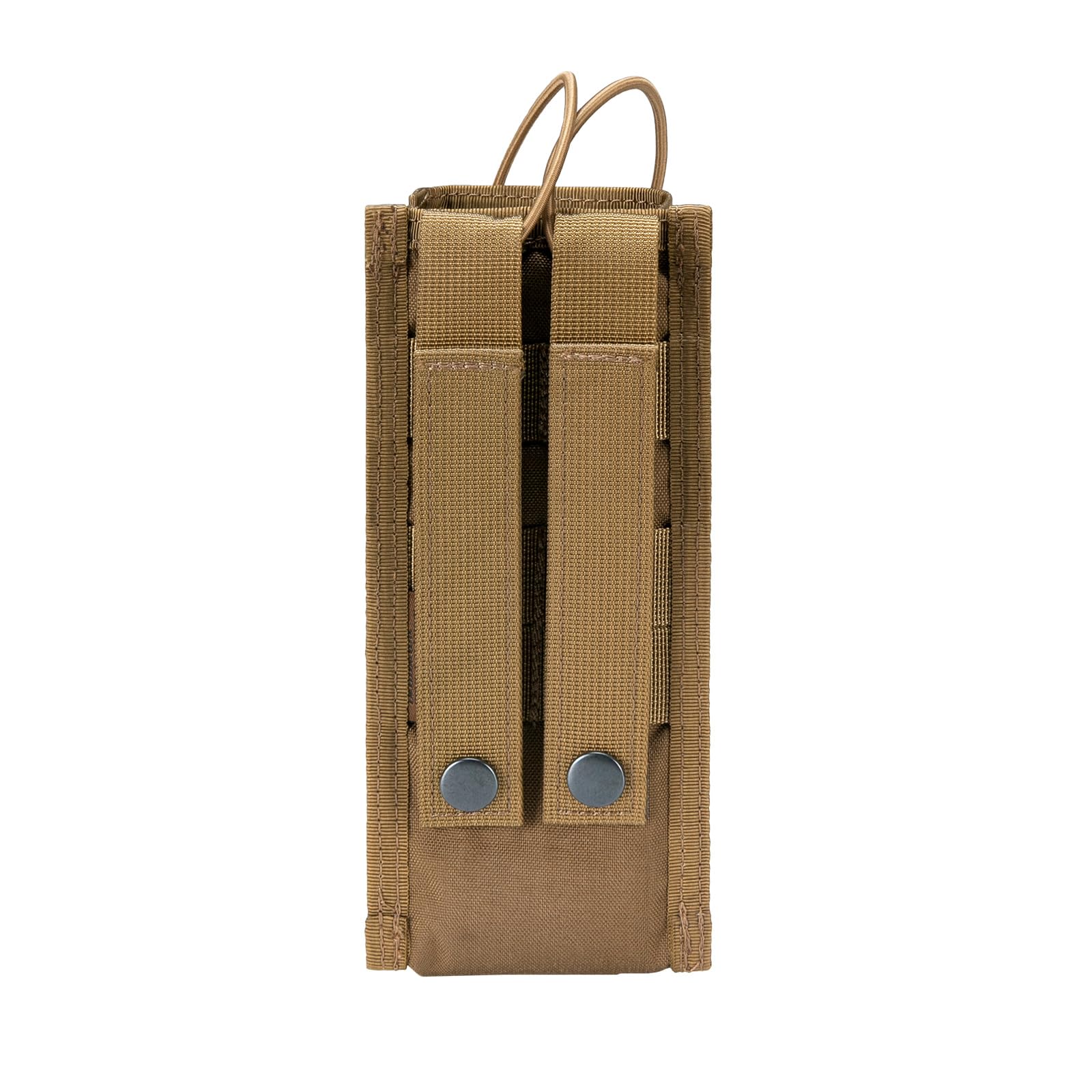 EXCELLENT ELITE SPANKER Pochette Talkie,Étui pour Talkie Walkie,Tactique Nylon Talkie Walkie Pochette pour Radio Portable ou Talkie-walkie (Coyote Marron)