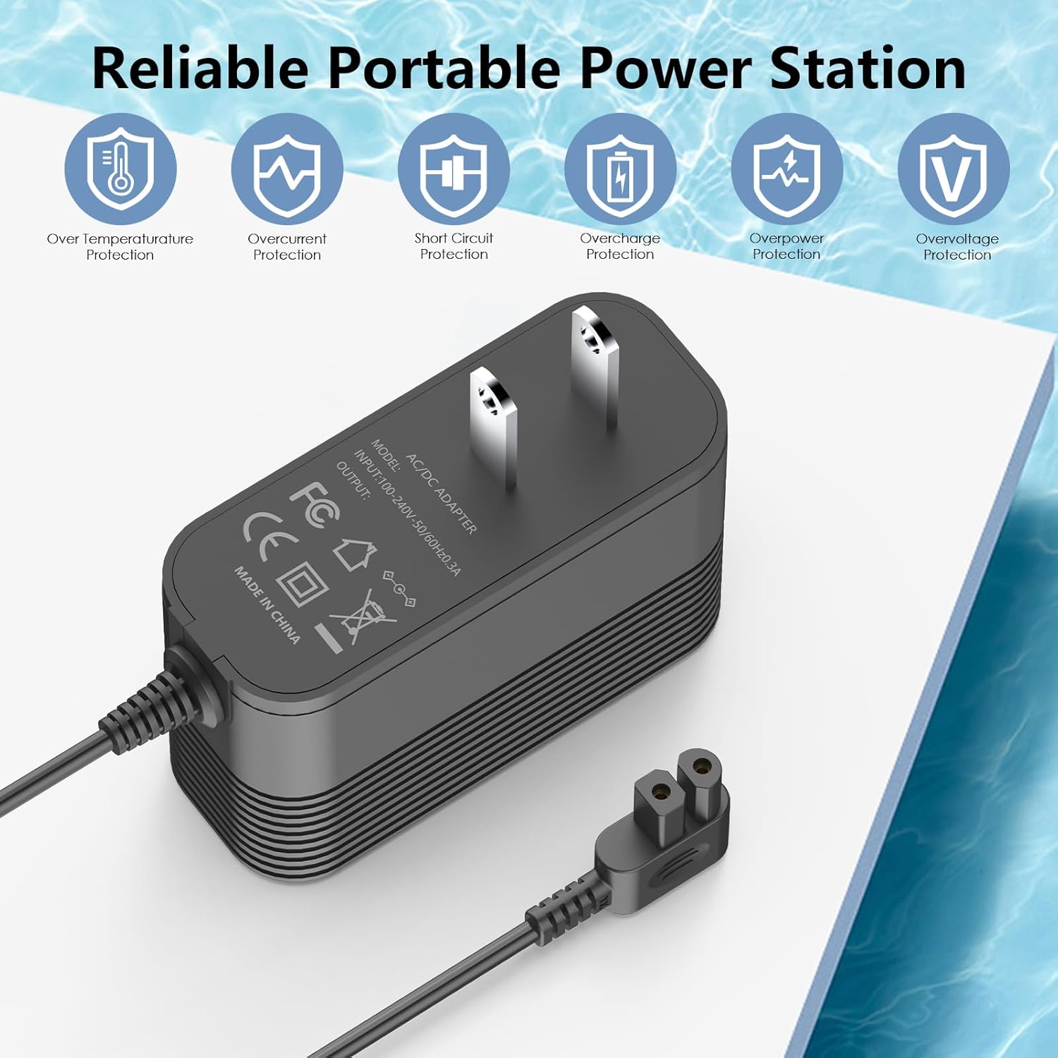 12.6V Charger for Winny Pool Cleaner Compatible with Winny 200 SE HJ1102 Cordless Robotic Pool Vacuum Power Adapter