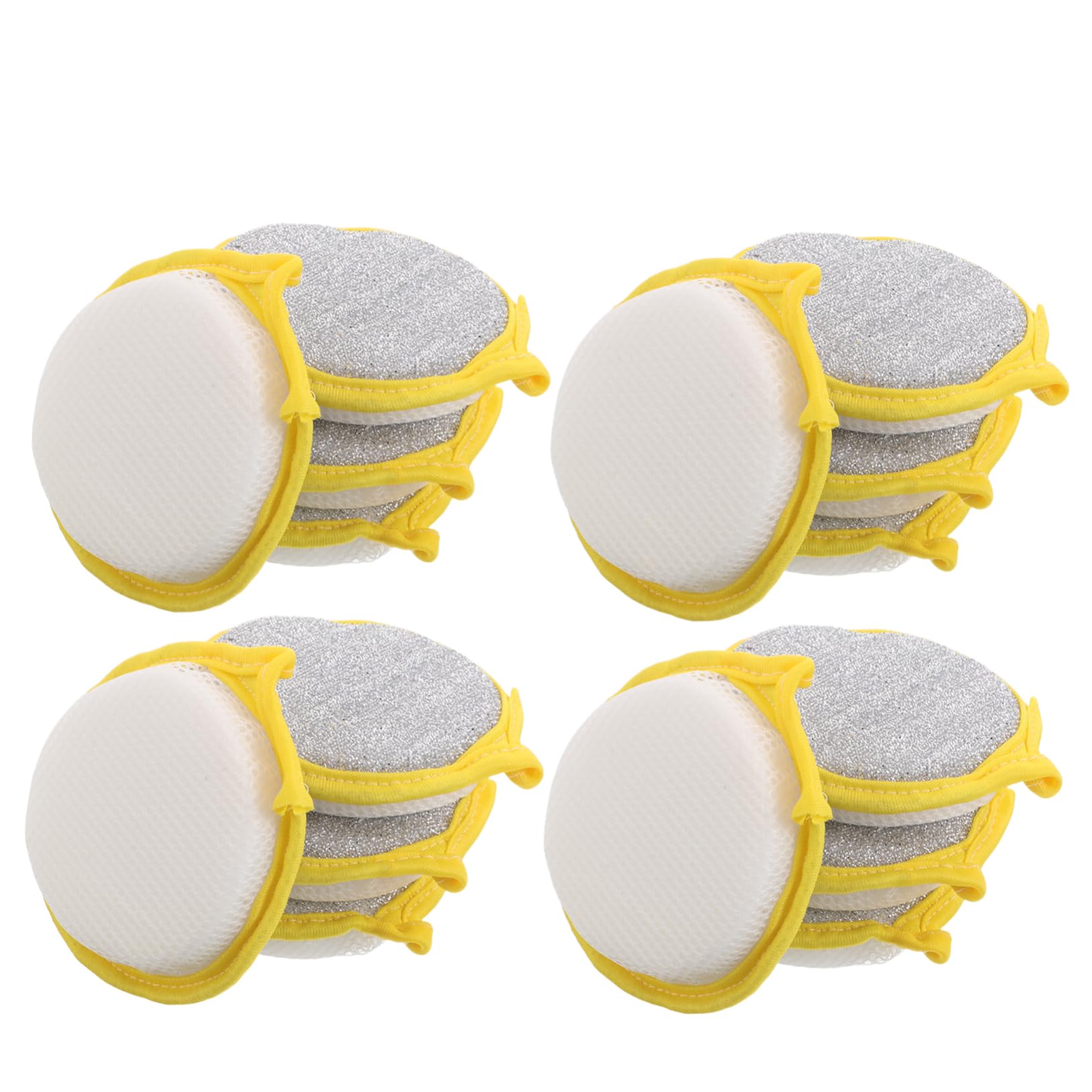GANAZONO Esponjas Estructura Doble Cara y Orificio para Colgar para Fregar Platos 30 Esponjas Antirayaduras Ideales para Suministros de Limpieza de Cocina Hogar