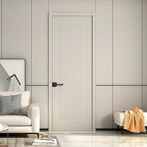 Miniatura 5 de Orger Paquete de 10 manijas de puerta de privacidad, cuadradas, sin llave, para puertas zurdasderechas, manija interior de níquel satinado,