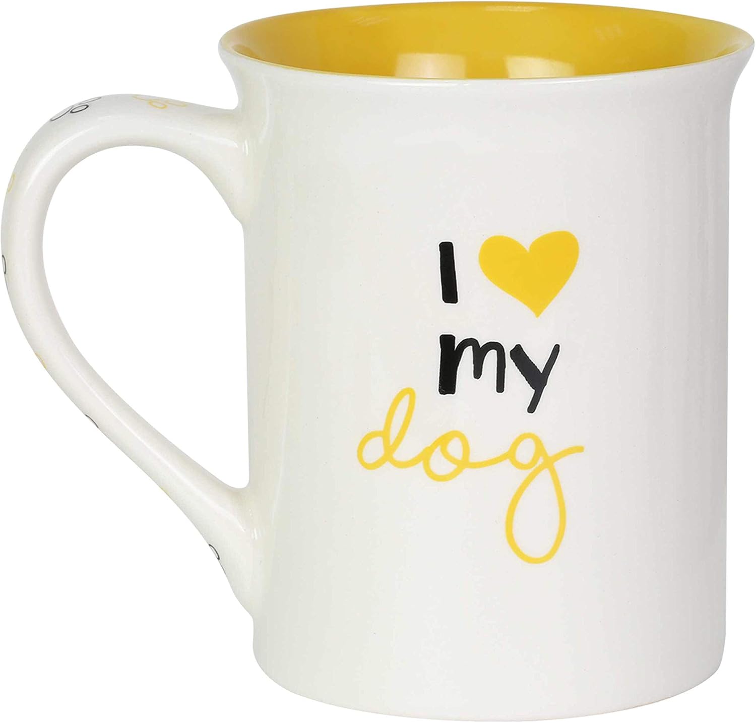 Enesco Our Name is Mud Labrador Retriever Dog Mom Coffee Mug, 16 Ounce, Multicolor