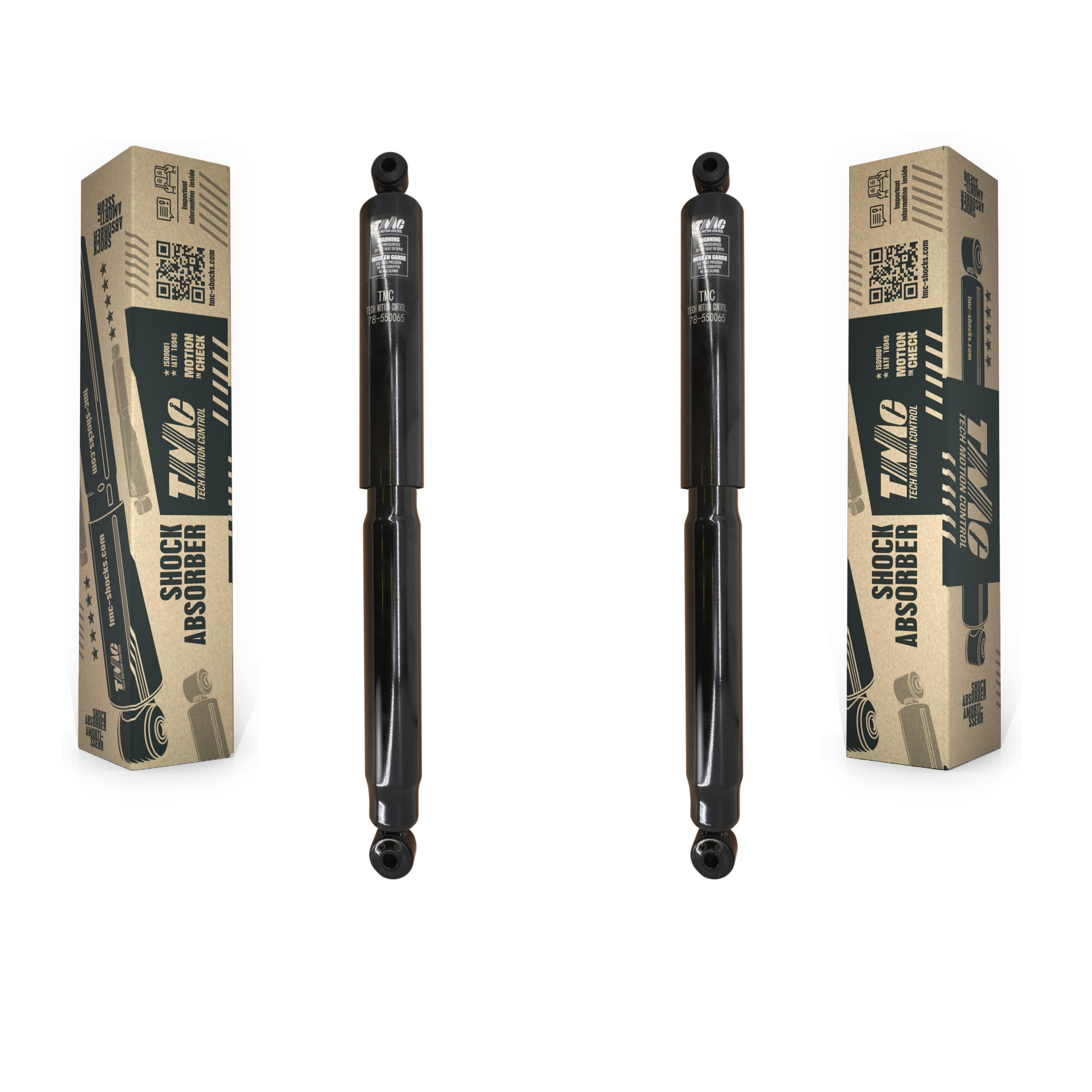 TMC Rear Suspension Shock Absorbers Pair Replacement For Honda Civic - Left Right Side (Driver Passenger) K78-100412 — view 29