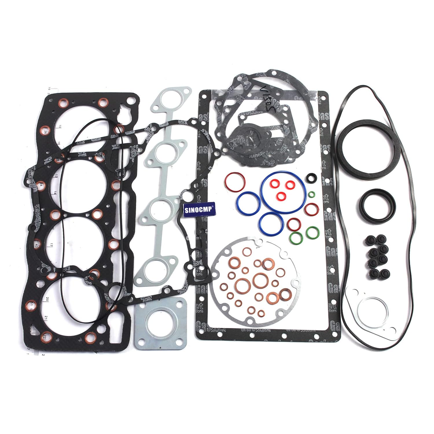 V1505 Engine Full Gasket Kit with Head Gasket 16285-99352 for Kubota V1505 V1505T V1505E V1505D Engine Excavator Tractor Engine Rebuild Kit Aftermarket Parts
