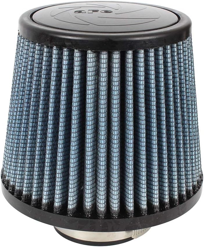 aFe POWER Magnum FLOW Universal Air Filter w/Pro 5R Oiled Media - 2.50" Inlet, 5" Tall - #24-25001