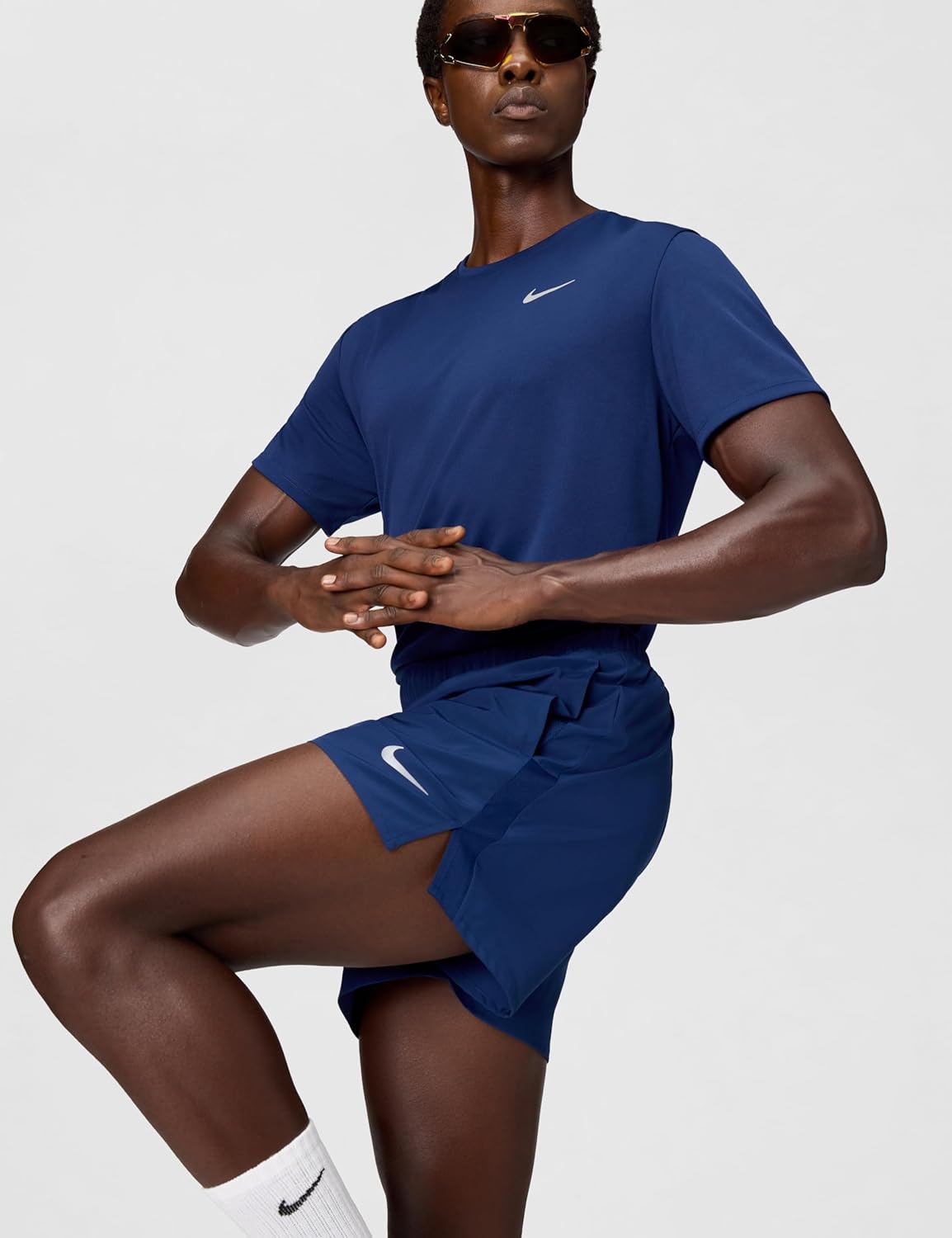 Nike Men's Miler Dri-FIT UV Short-Sleeve Running Top - Image 6