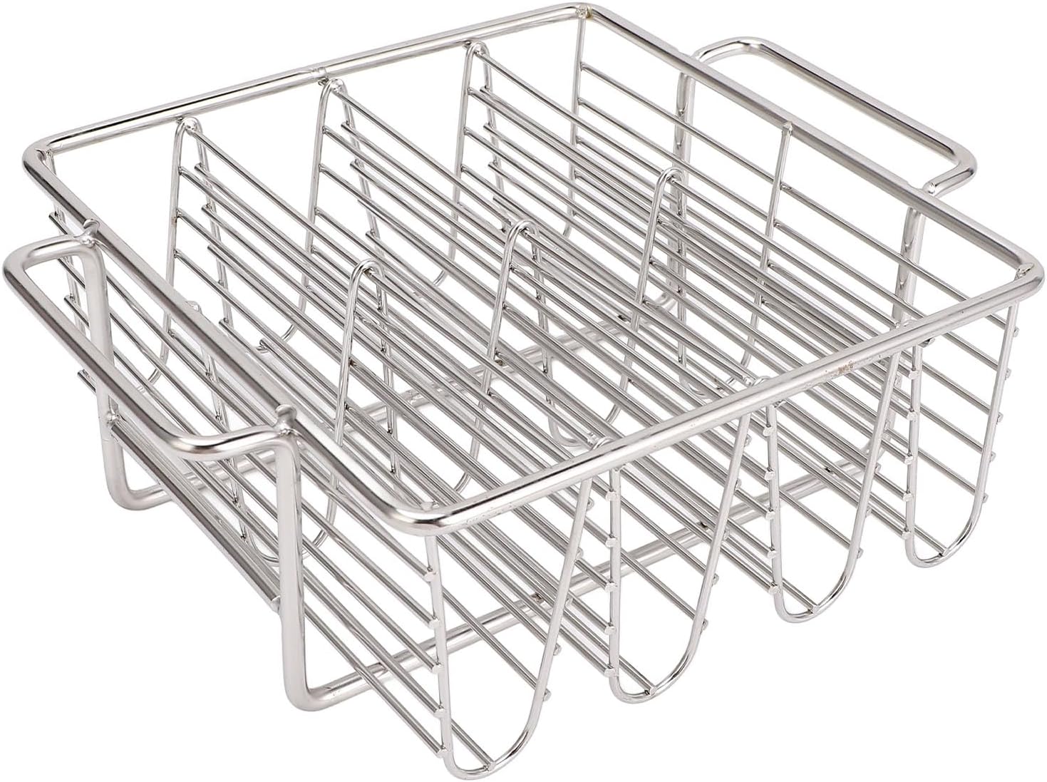 4 Racks Taco Fryer Basket, V Sd Tortilla Fry Basket, Dishwa less Steel Taco Holder for Oven, for Snack Restaur and Home s