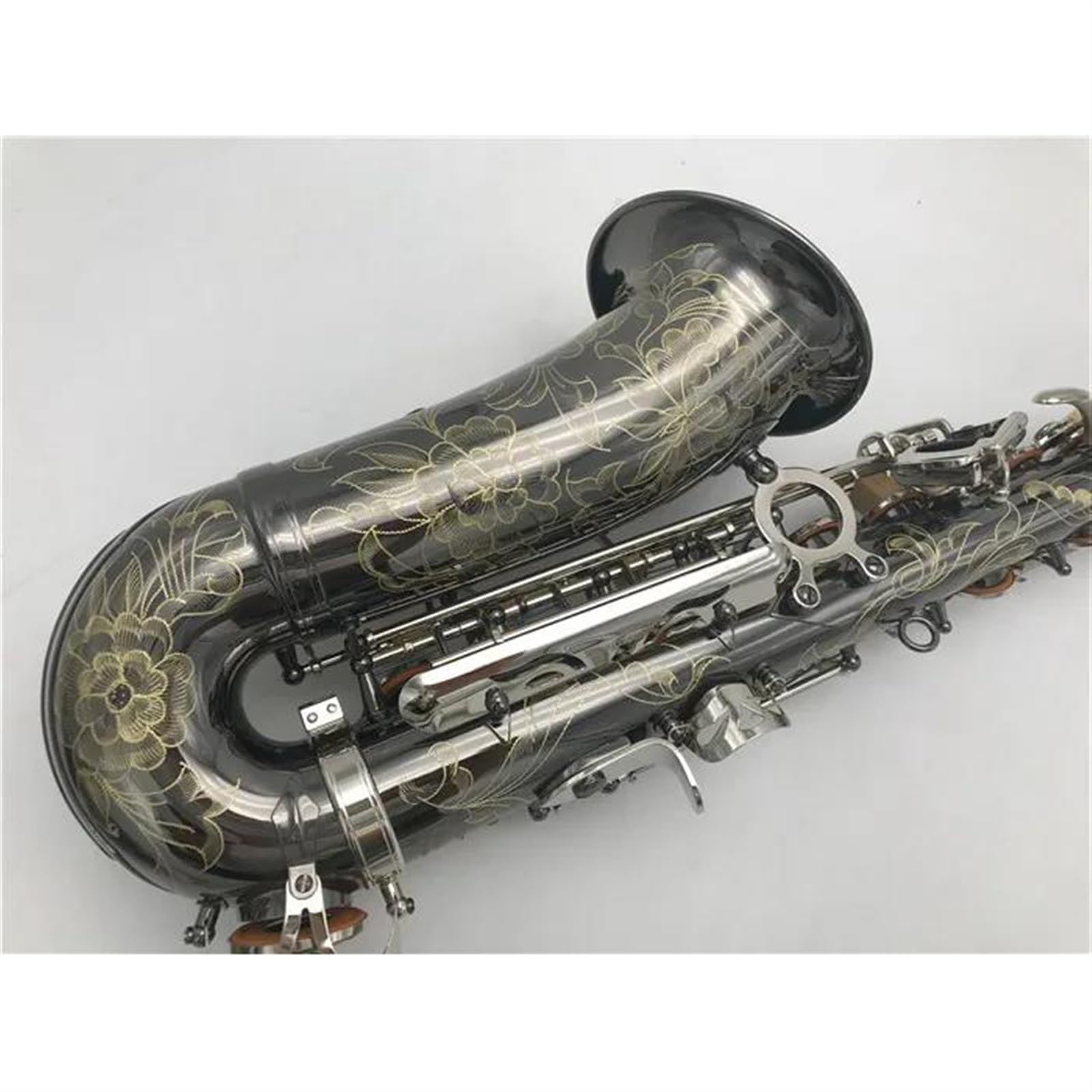 Saksofon Altowy E-Flat Czarny Nikiel Złoty Ustnik Do Saksofonu Altowego Srebrny Klucz Reed Neck Akcesoria Do Instrumentów Muzycznych profesjonalny Saksofon