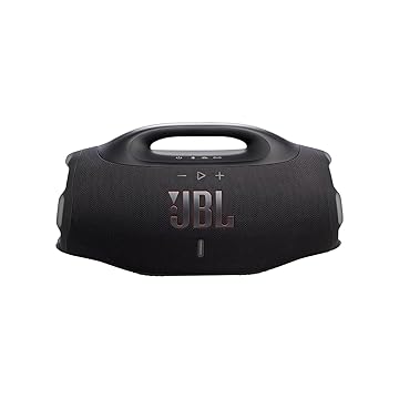 JBL, Caixa de Som, Boombox 4, Bluetooth, Som JBL Pro, AI Sound Boost, Graves Personalizáveis, Bateria de até 34h, IP68, Áudio Lossless – Preta