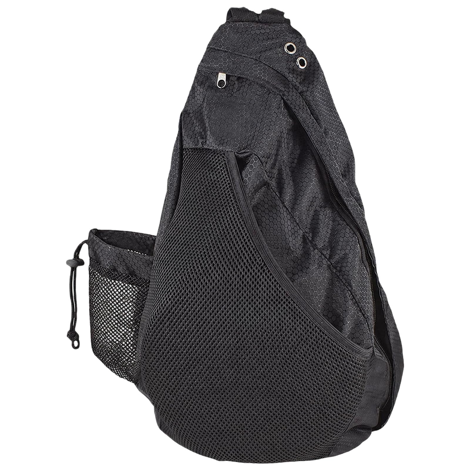 Bolsa de disc golf con base reforzada y gran compartimento para jugadores 7