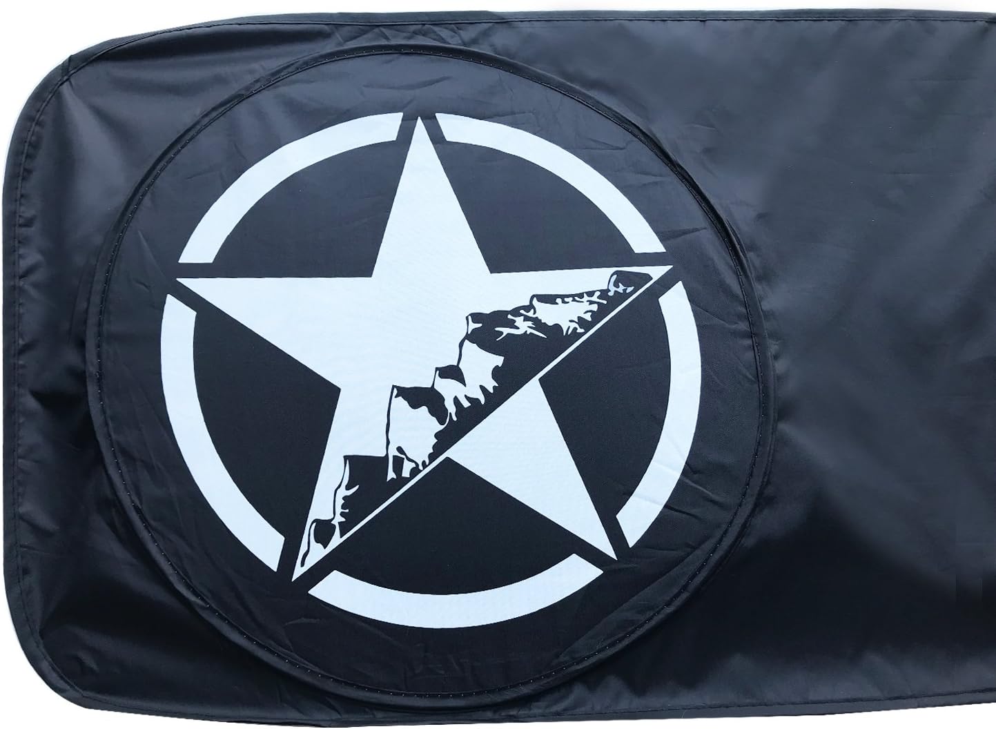 Cheapest 🛒 RoRex Wrangler Accessories JK,TJ,LJ,YJ Windshield Sunshade, fits Every Year Wrangler 1985-2018 Custom fit, Heat Shield Sun mat