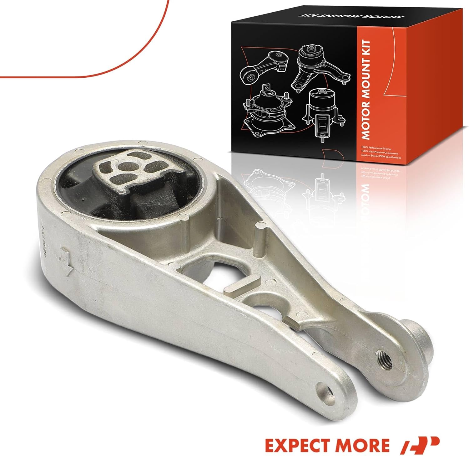 A-Premium Front Lower Side Torque Strut Mount Compatible with Chevrolet Equinox 2018-2023 & GMC Terrain 2018-2023, 1.5L 1.6L 2.0L