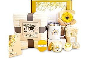 Get Well Gift Basket with Warm Blanket for Speedy Recovery and Encouragement